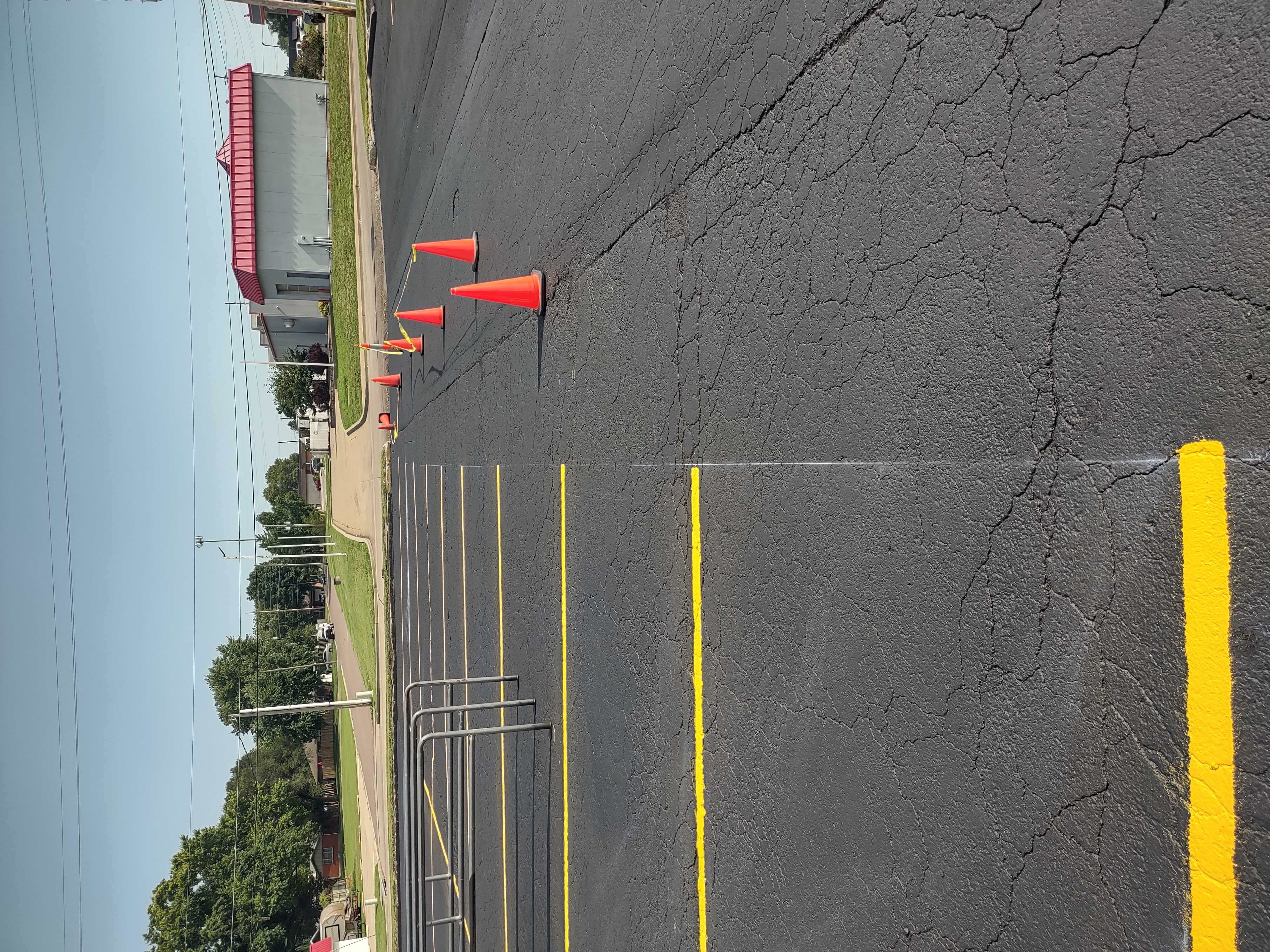 Commercial Plaza Sealcoating