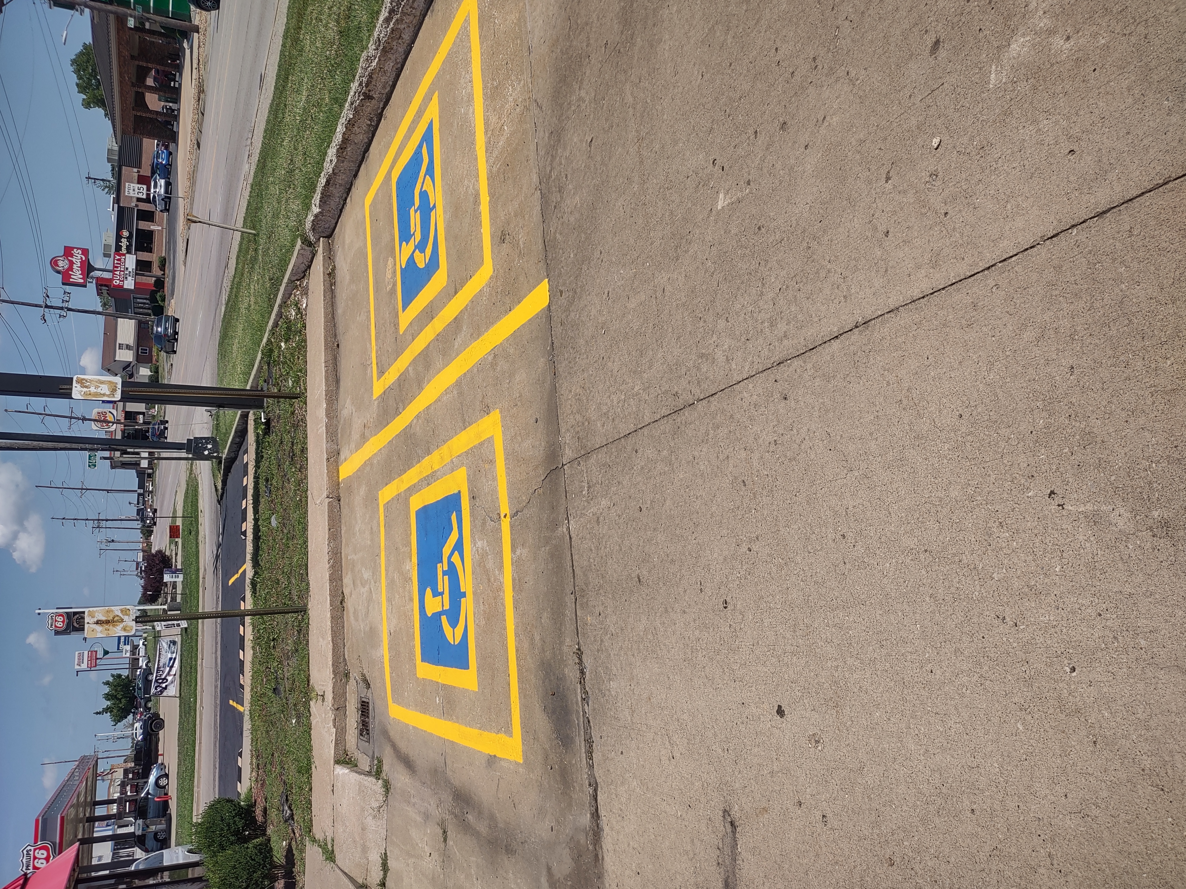 ADA Handicap Striping