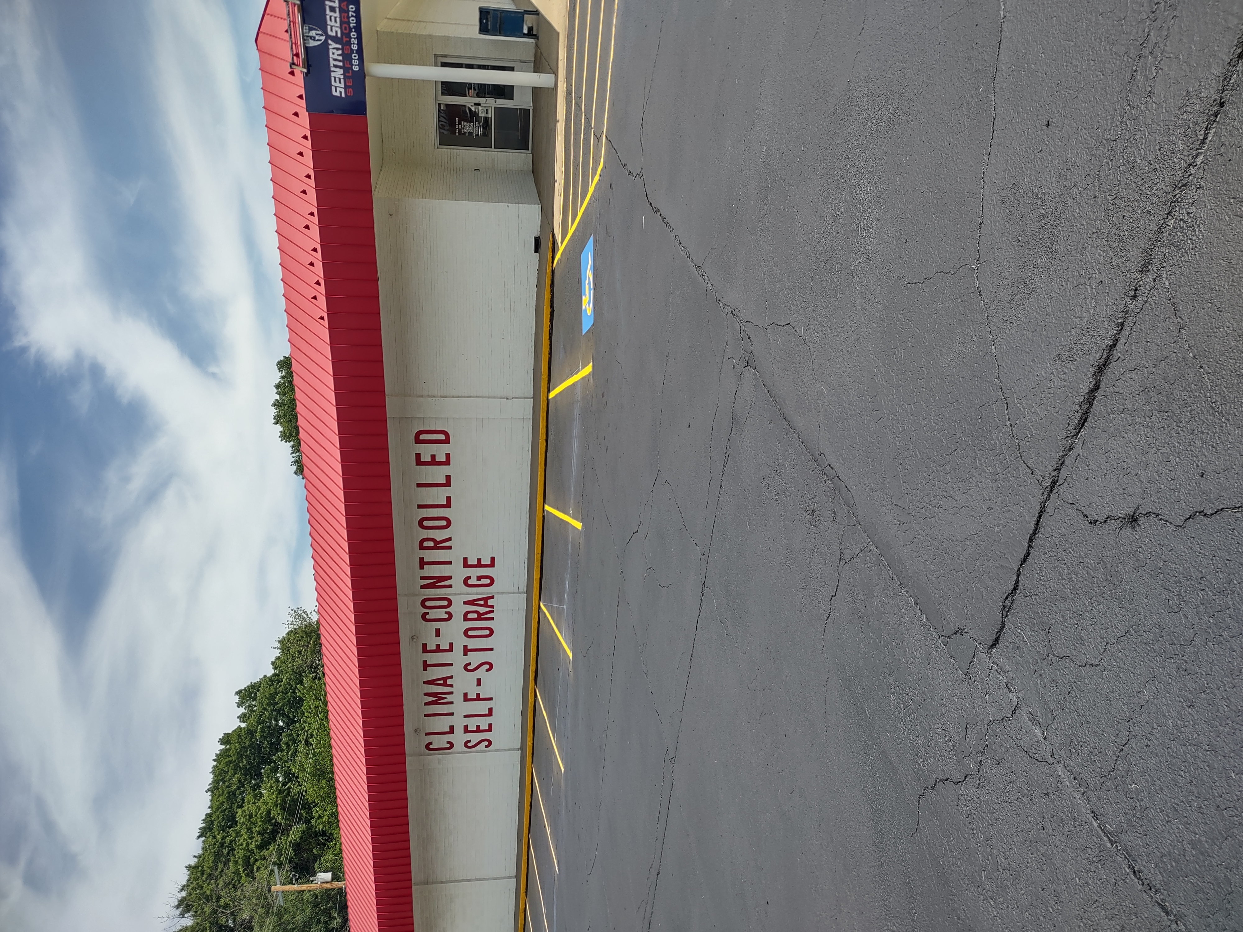 Storage Facility Sealing & Striping After